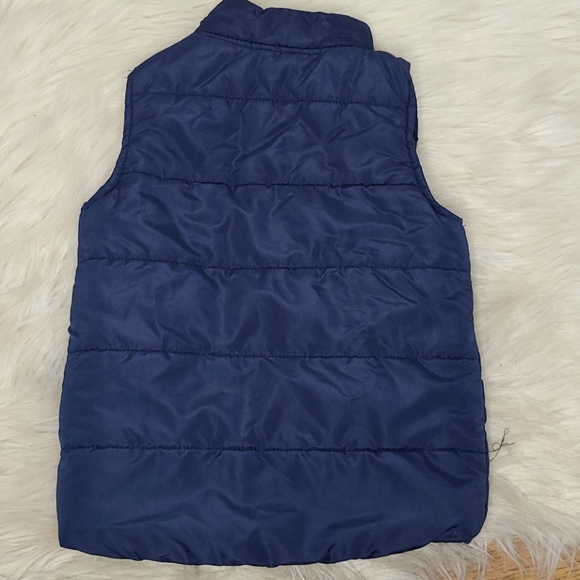 Buffalo David Bitton youth puffer vest navy blue size 5 - Picture 4 of 6
